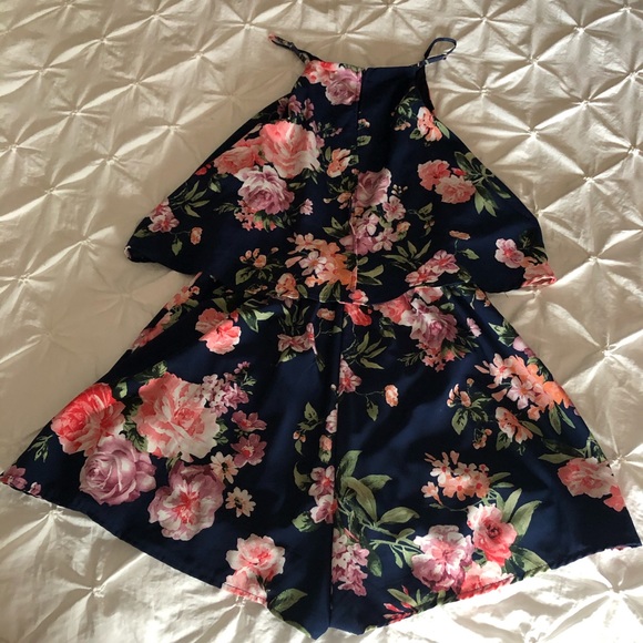Lulus Floral Romper - Picture 6 of 6